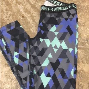Girls Under Armour Leggings Med